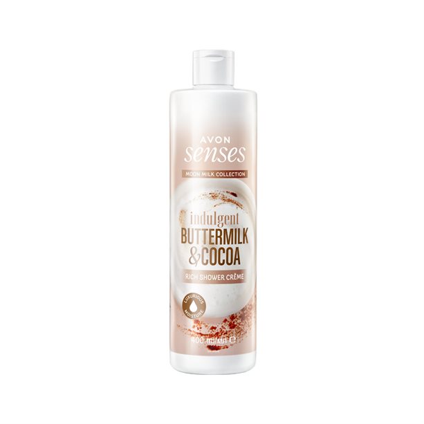 Avon Senses Buttermilk & Cocoa Creamy Shower Gel 400 ml