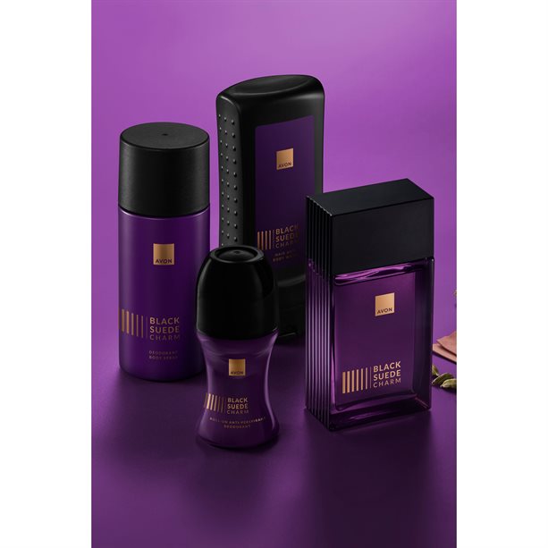 Eau De Toilette AVON Black Suede Charm Pour Homme 100 Ml - Neuf Sous Emballage - Notes Boisées