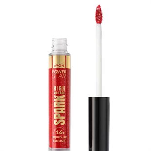 Avon Power Stay High Voltage Pırıltılı Mat Ruj